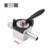 Anxingo Inline Fuel Shut Off Valve, 1/4" Ball Valve, Replacement