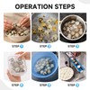 YMJOINMX Electric Quail Egg Peeler Machine Quail Egg Peeler Sheller