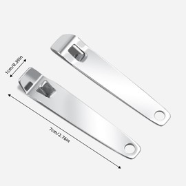 Gjinxi Mini Bottle Opener 10Pcs Vials Decapper Opener Phial Cap Remover Corkscrews Oral Liquid Cap Lifter Bottle Seal Opener Tool Beer Can Beverages Kitchen Utensils for Nurses Home Use