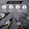 Circlip Pliers 7 Inch Snap Ring Pliers Set for Internal