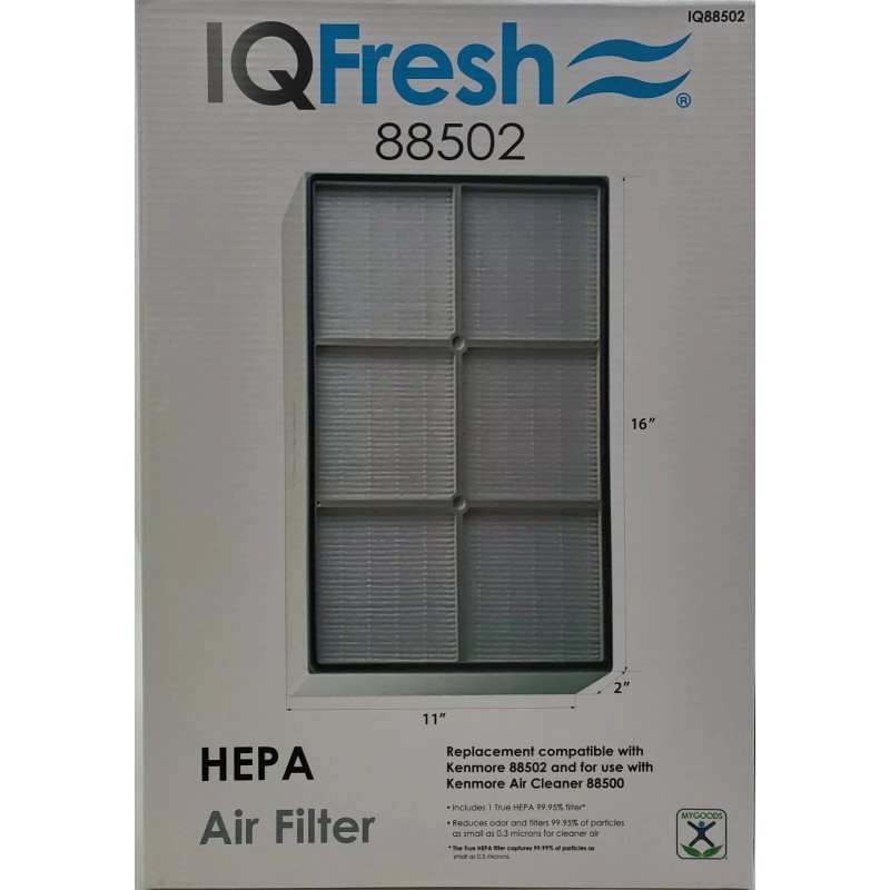 PureAir Kenmore 88502 air filter Compatible by IQFRESH