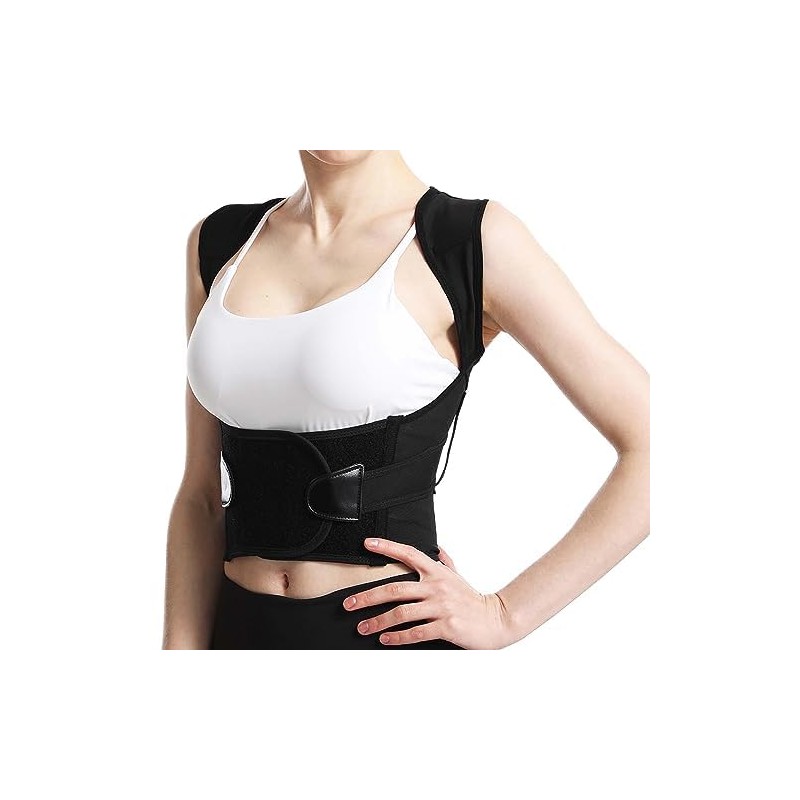 Posture Corrector, Posture Trainer for Women Men, Adjustable Back Straightener,