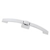 RV Push Button Pull Handle Latch Lock Arc Shape Glossy