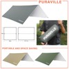 Puraville Camping Tarp Waterproof, Hammock Rain Fly Tent Tarp -