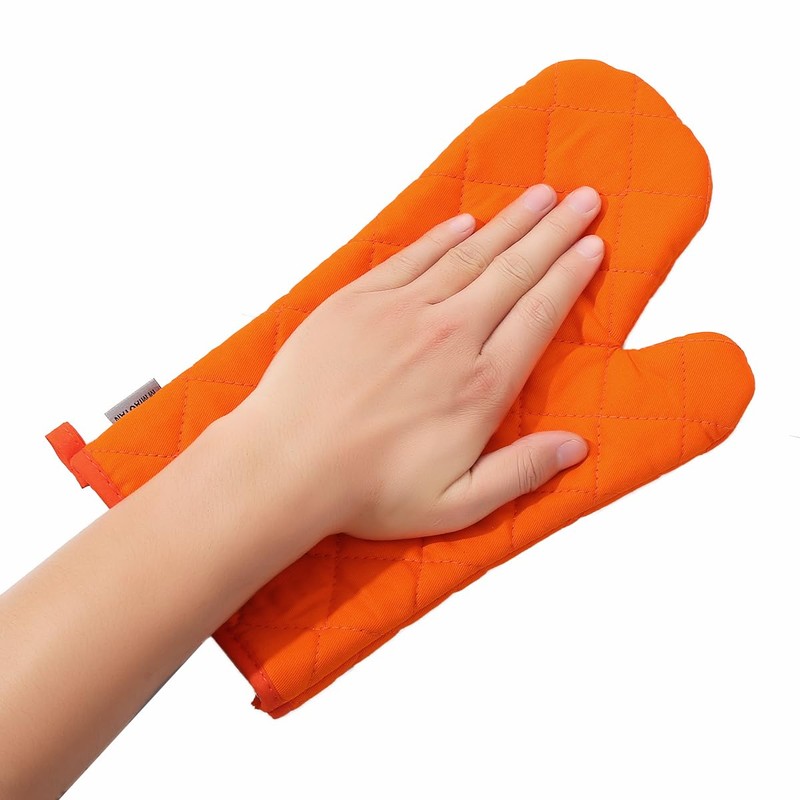 Oven Mitts and Pot Holders 4 pcs Set,High Heat Resistant
