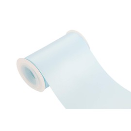 ITIsparkle 100mm Width (4") Double Faced Satin 4.5 Meters (Full Reel) Premium Quality Ribbon Ideal for Crafts/Gift Wrapping/Floristry - Light Blue