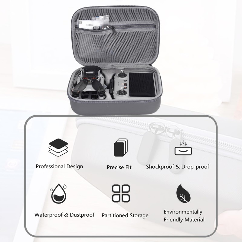 Flyekist Storage Bag for Mini 5 Pro Drone Case Hard