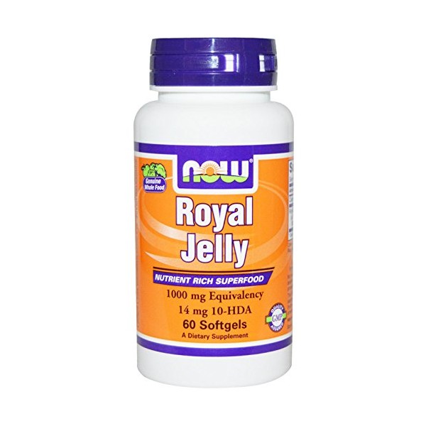 NOW Foods - Royal Jelly 1000 mg. - 60 Softgels