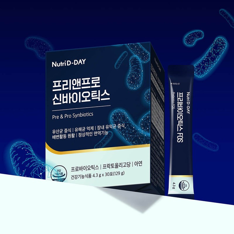 Nutri D Day Free&Pro Synbiotics 30p 129g 1 piece 129g