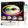 PAUTIX WiFi RGB Smart IC COB LED Strip Kit, 5