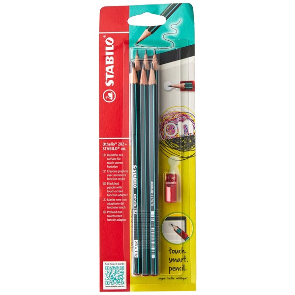 stabilo Stabiro Touch Pen Attachment, Otero Empitz, Set of 6,