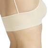 Annes styling Womens Invisible Seamless Bra Non-Wired Second Skin Top