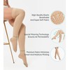 MGANG Ted Hose Thigh High Anti Embolism Compression Stockings for