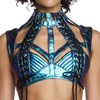 Dolls Kill Rude Awakening Harness Bra Top by Club Exx