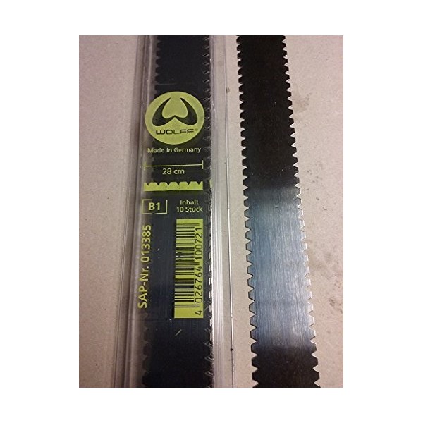 WOLFF ERGOSTAR SPATULA INSERT TROWEL BLADES B1 28cm (PACK OF