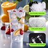 [100 SETS] 32 oz Cups with lids, Plastic cups with