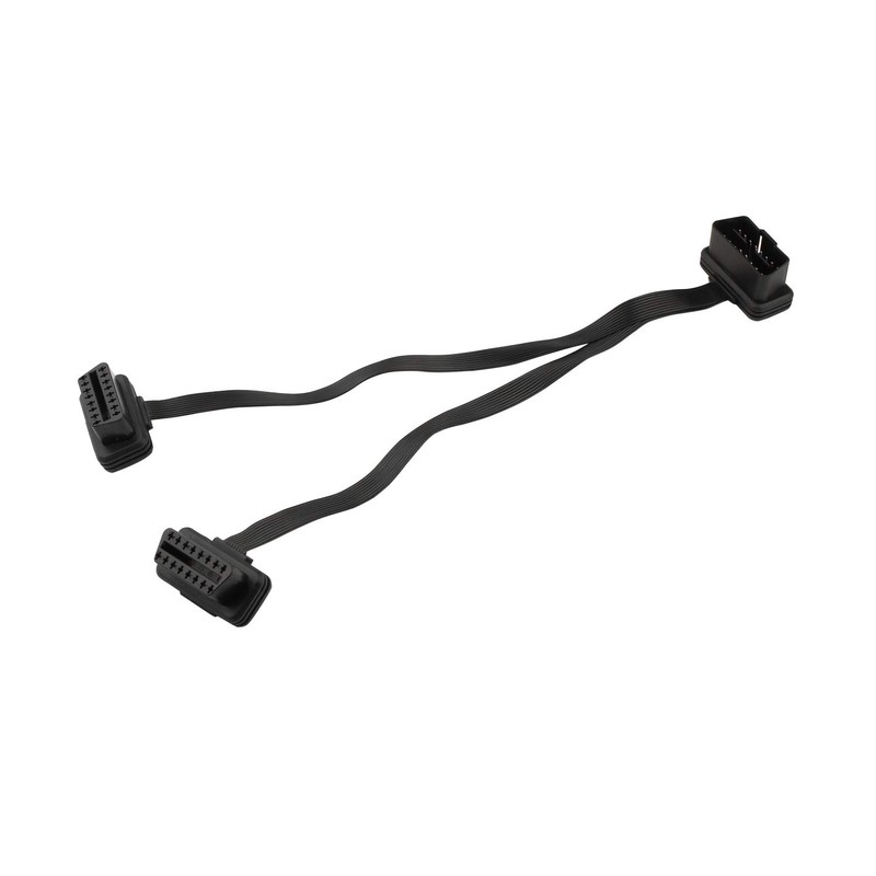 Futheda Ultra Low Profile OBD-II Splitter Y Ultra Thin Noodle