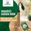 Grampa's Garden Hook - Weed Puller Tool & Gardening Hand