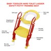 Baby Toddler Soft Toilet Chair Ladder Adjustable Safety Potty Training