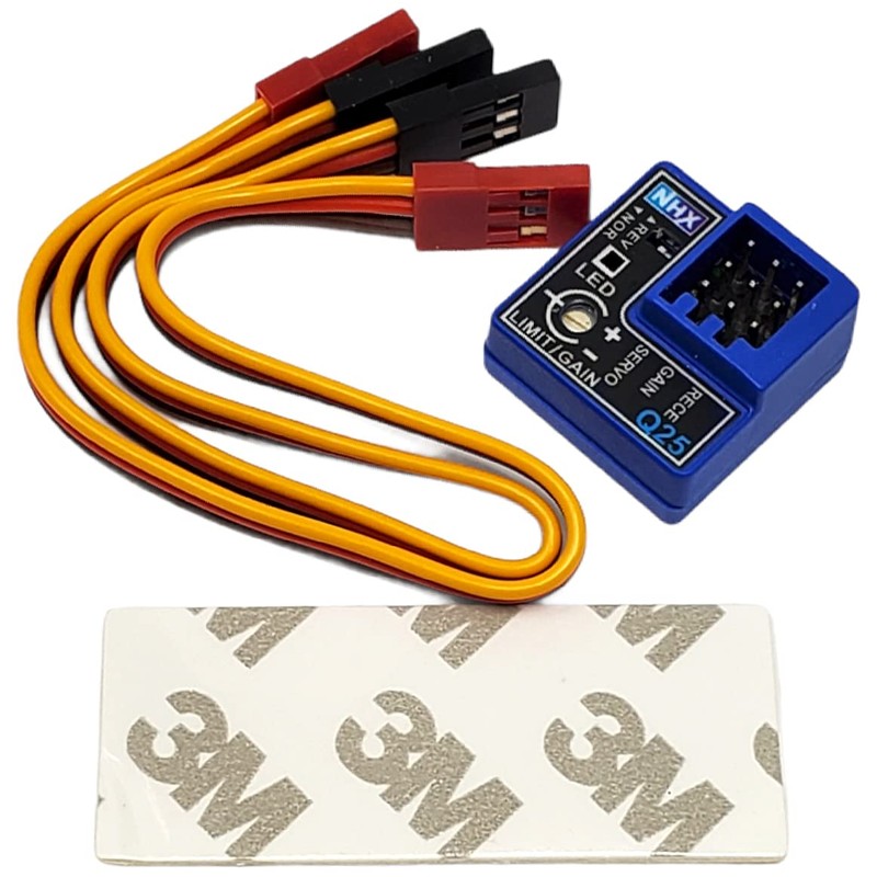 NHX Q25 High Performance RC Gyro Adjustable Stability Control System
