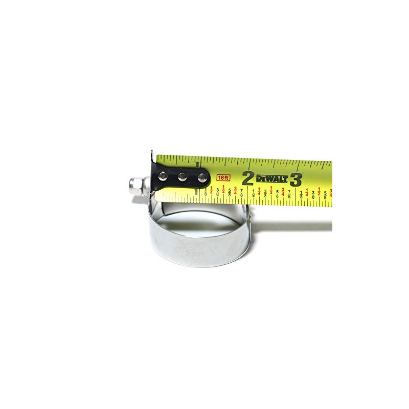 LTI-DIRECT Universal Size Range 1.8"-2" T Bolt Clamp 304 Stainless