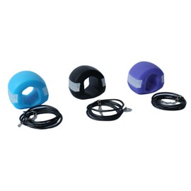 VLFit Jaw Trainer, Exerciser for Jawline for Men & Women - Three Levels of Resistance with 3 Strengths - Build & Chisel Your Jawline - Pack of 3 with Biting Strips & Necklaces