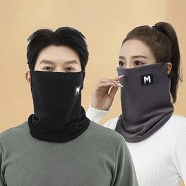 Earflap M Neck Warmer Black 4ea