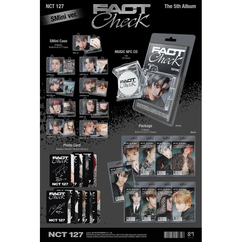 NCT 127 - Vol.5 Fact Check Smini Ver. (JAEHYUN ver.)