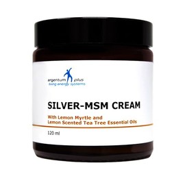 Silber-MSM Crème with Lemon Myrtle and Lemons Tea Tree Essential Oils - 120 ml