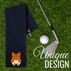 CybGene Corgi Gifts Golf Towel, Golf Accessory for Golf Bags,
