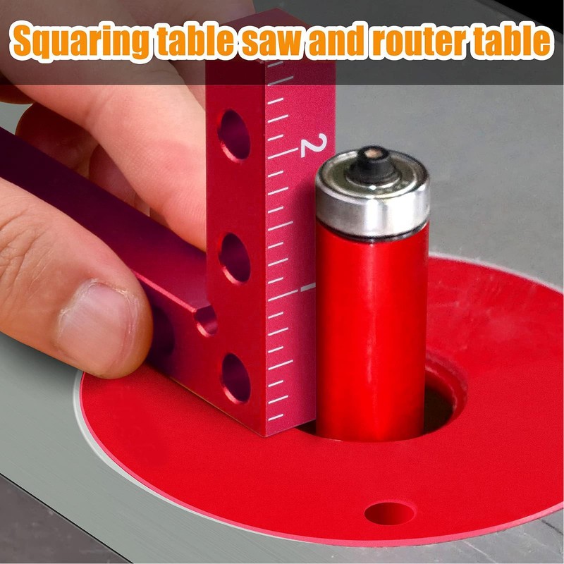 DFM Small Square, Center Finder Square Small Square Aluminum Alloy