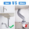 Universal Siphon Extra Long 200 mm Immersion Pipe: Syphon Bathroom