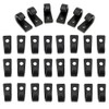 Pack of 30 Kayak J Hooks, Plastic J Shape Screws