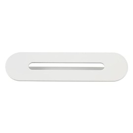 Kingston Brass TC402W Made to Match Bathtub Overflow Hole Cover, Matte White