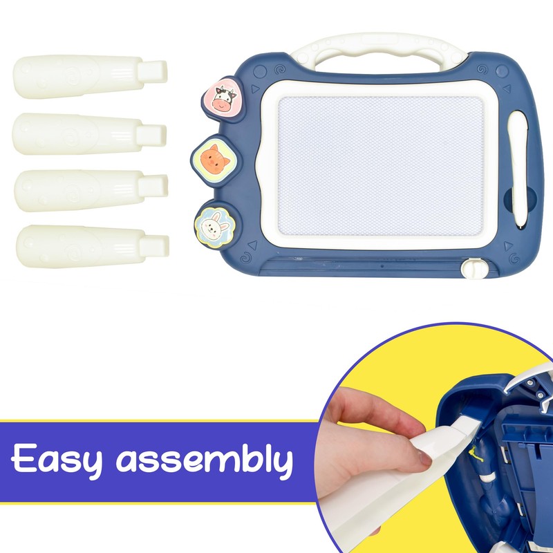 KandyToys Magnetic Drawing Board with Detachable Legs Educational Kids Toy