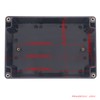 Otdorpatio Project Box IP65 Waterproof Junction Box ABS Plastic Black