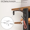 HOOBRO 8 Tiers Vertical Shoe Rack, Wooden Shoe Storage Organizer