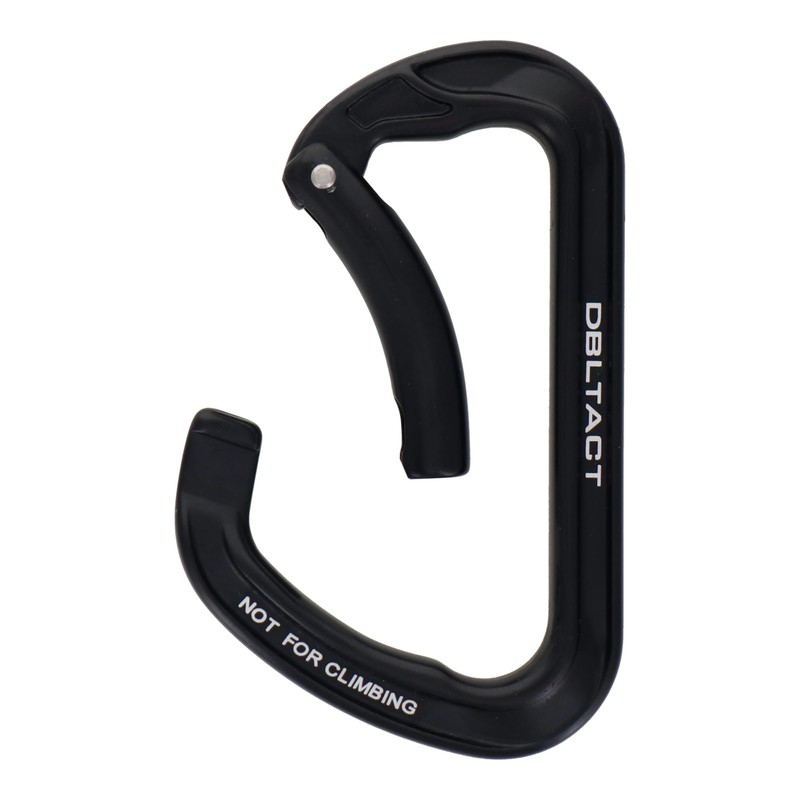 Sankyo Corporation DBLTACT DT-AKD-B Forged Aluminum Carabiner, 4.3 inches (110