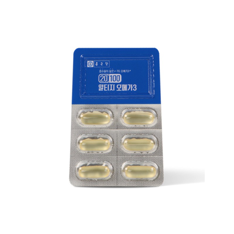 Chong Kun Dang 20100 Altige Omega 3 30 Capsules rTG