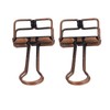 80Pcs Hollow Binder Clips 0.7in Sturdy Metal Hollow Out Strong