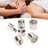 Dermabrasion Diamond Tips, 6 Pieces, Microdermabrasion Replacement Tip, Universal Skin