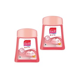 Muse No-Touch Foaming Hand Soap Refill Set, 8.5 Fl Oz (250 mL) x 2, Grapefruit Scent, Economical, Sterilizes and Disinfects, for Use with Muse Automatic Dispensers, Moisturizing Ingredients, Value