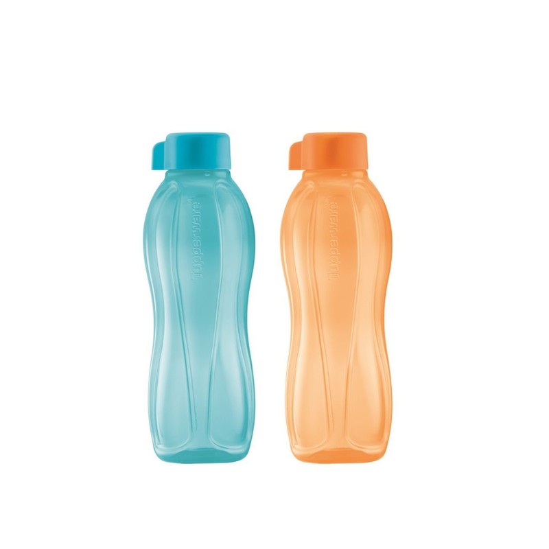 Tupperware Eco Primavera Bebidas Botella 500 ml 4-pc Set vasos