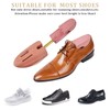 tongzaner Cedar Shoe Tree for Men, Adjustable Wooden Shoe Stretcher