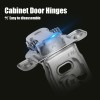 Dazone 20 PCS Cabinet Hinges 1/2" Overlay Soft Close Face