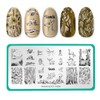 Maniology Bambi Nail Stamping Plate, Forest Animal Owl Deer Butterfly