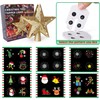 Christmas Tree Topper Star Lighted with 6 Projection Modes Projector