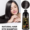 DONWELL 3-in-1 Herbal Hair Dye Shampoo-100% Grey Coverage Instant Color