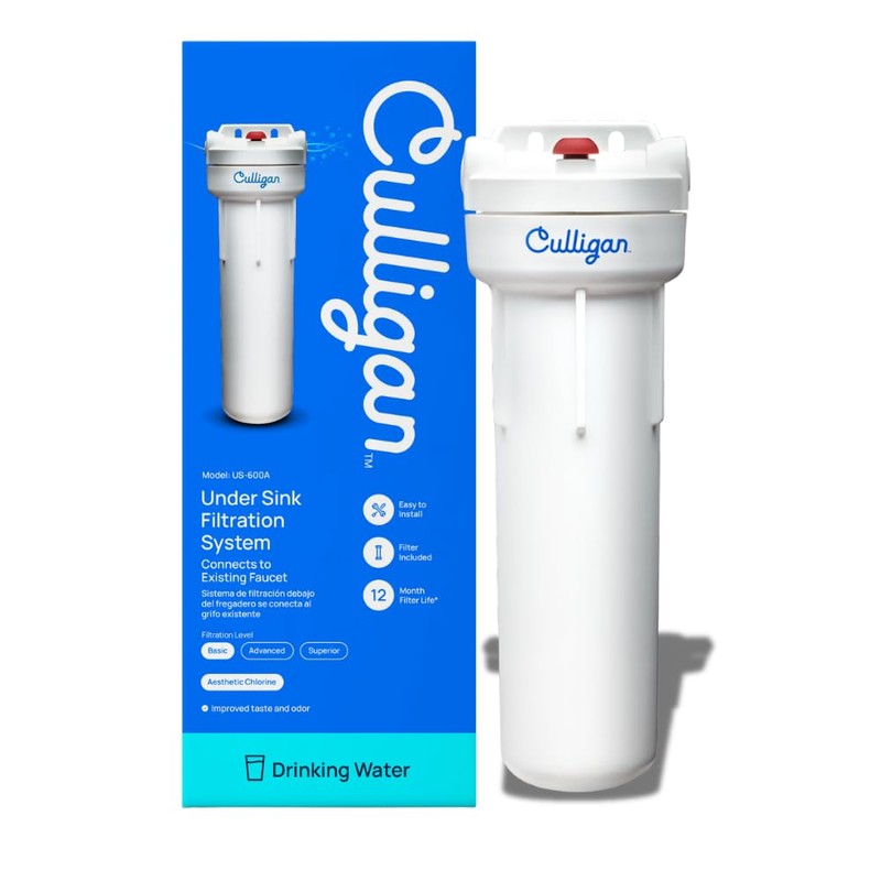 Culligan US-600A Under-Sink Water Filtration System – Water Filter Reduces