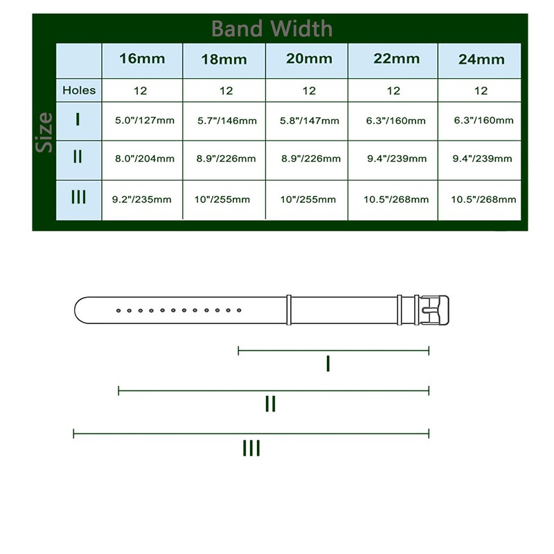 GARRULAX Nylon Watch Bands Straps Replacement for Men Women Width